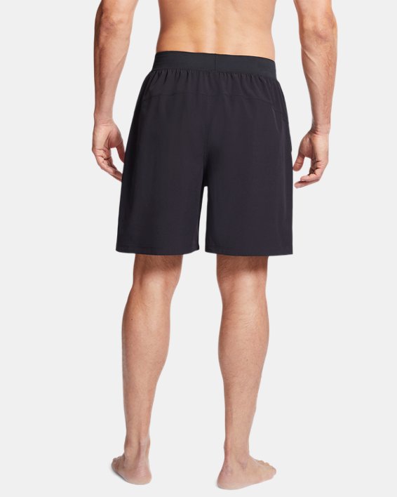 Men's UA Comfort Waistband Notch Shorts, Black, pdpMainDesktop image number 1